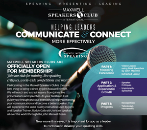 The Maxwell Speakers club