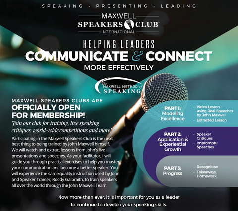 The Maxwell Speakers club